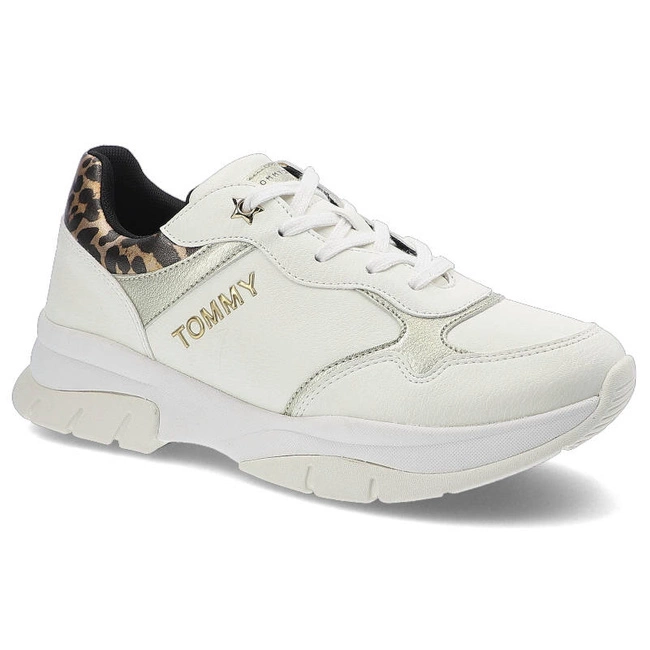Sneakers TOMMY HILFIGER - T3A4-31173-1242X048 White/Platinum X048